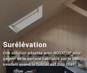 Surélévation - Novawood Systèmes